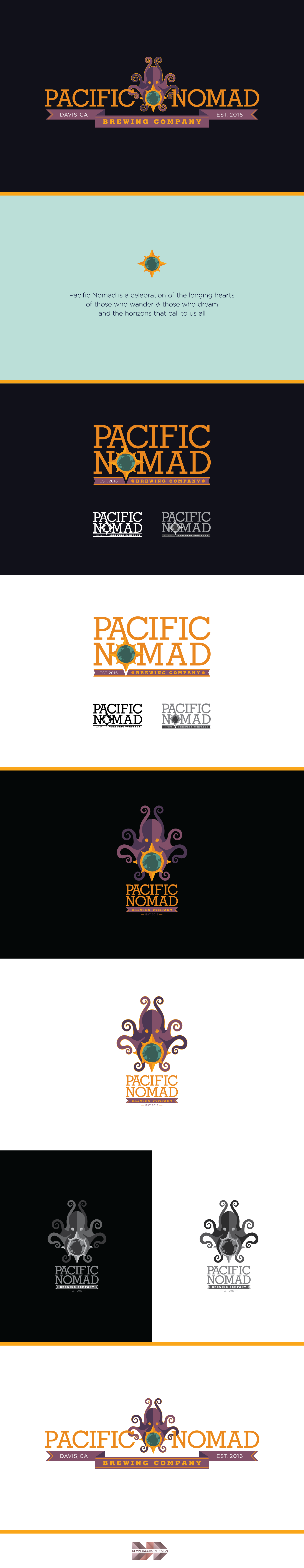 Logo for Pacific Nomad Brewing Company